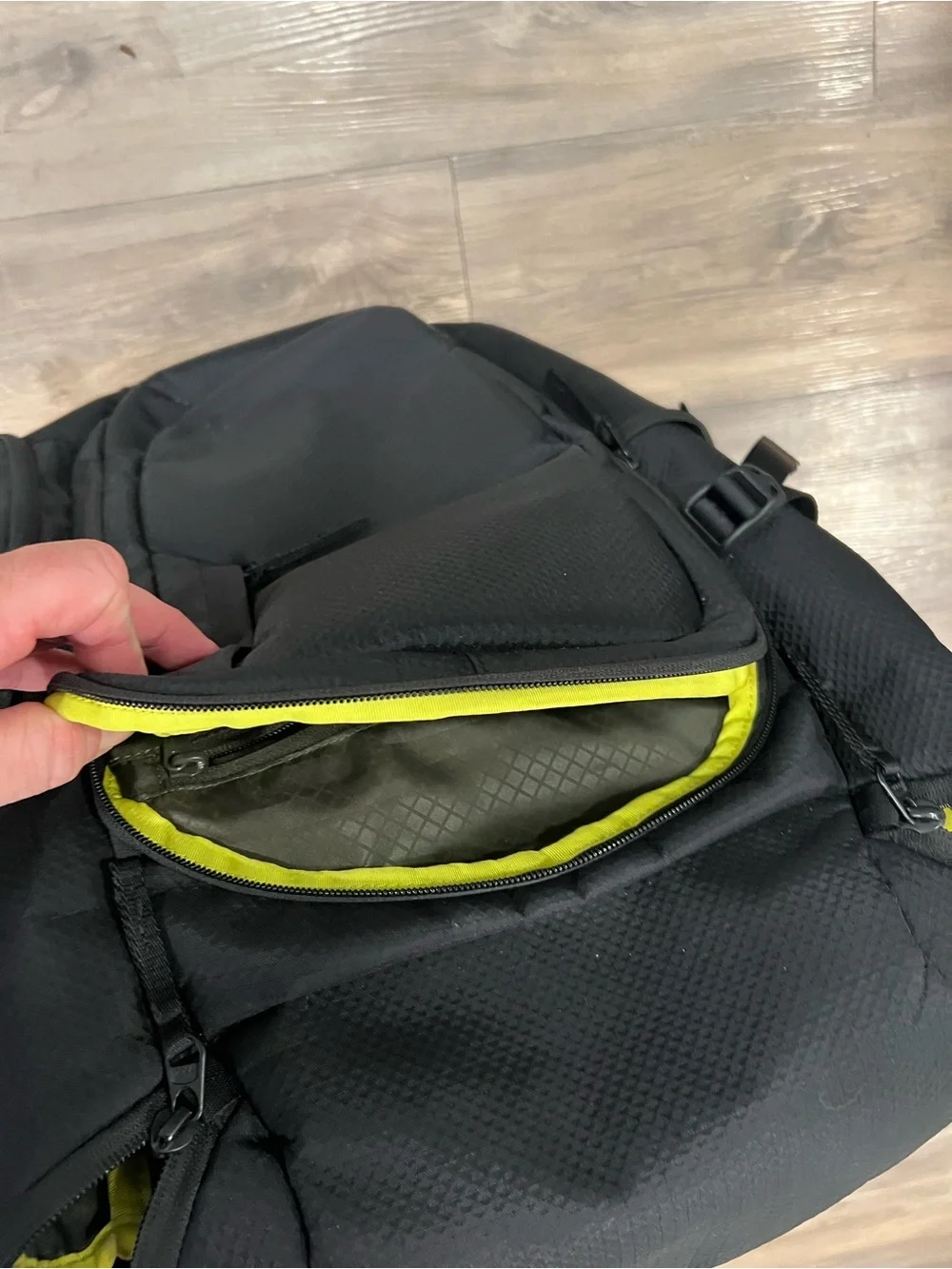 lululemon athletica Black Technical Travel Backpack. Really Nice!